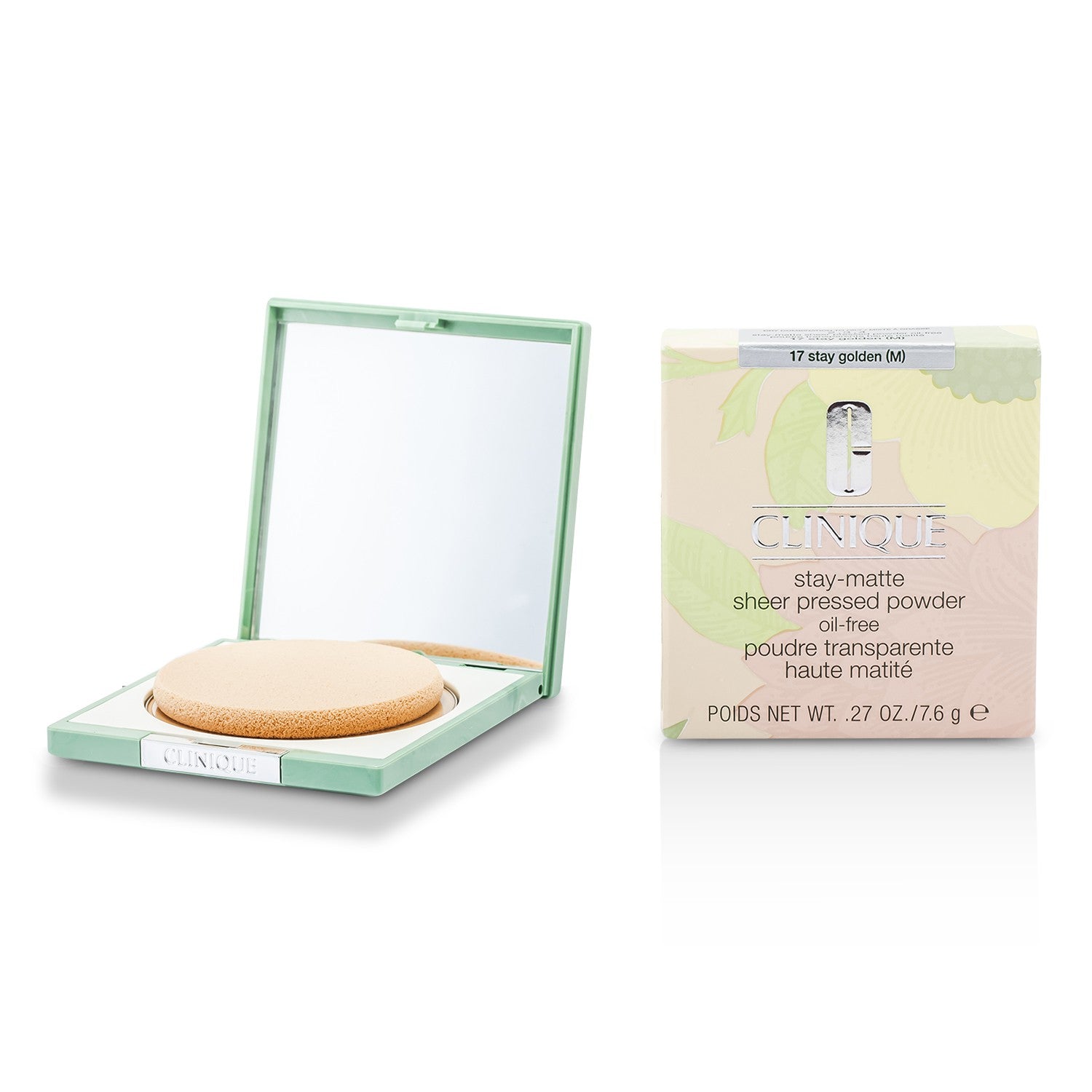 Clinique/クリニーク+ステイマットパウダー オイルフリー+7.6g/0.27oz+No. 17 Stay Golden ブランドコスメ